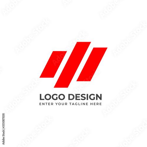 Modern design logo template single. For your business