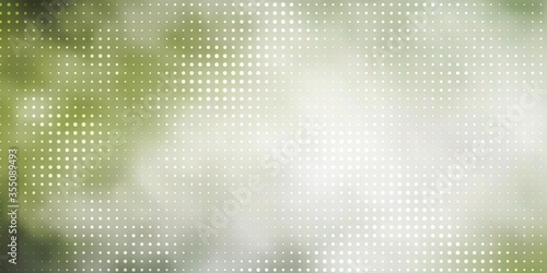 Light Gray vector backdrop with dots. Modern abstract illustration with colorful circle shapes. Pattern for booklets, leaflets.