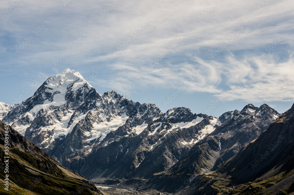 Obraz premium Mount Cook, New Zealand