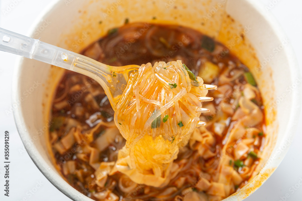 Hot and Sour Rice Noodles Hot and Sour Rice Noodles