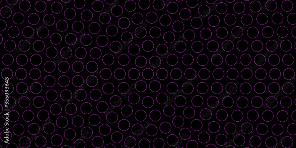 Dark Purple vector background with bubbles. Abstract decorative design in gradient style with bubbles. Pattern for wallpapers, curtains. Dark Purple vector background with bubbles. Abstract decorative design in gradient style with bubbles. Pattern for wallpapers, curtains.