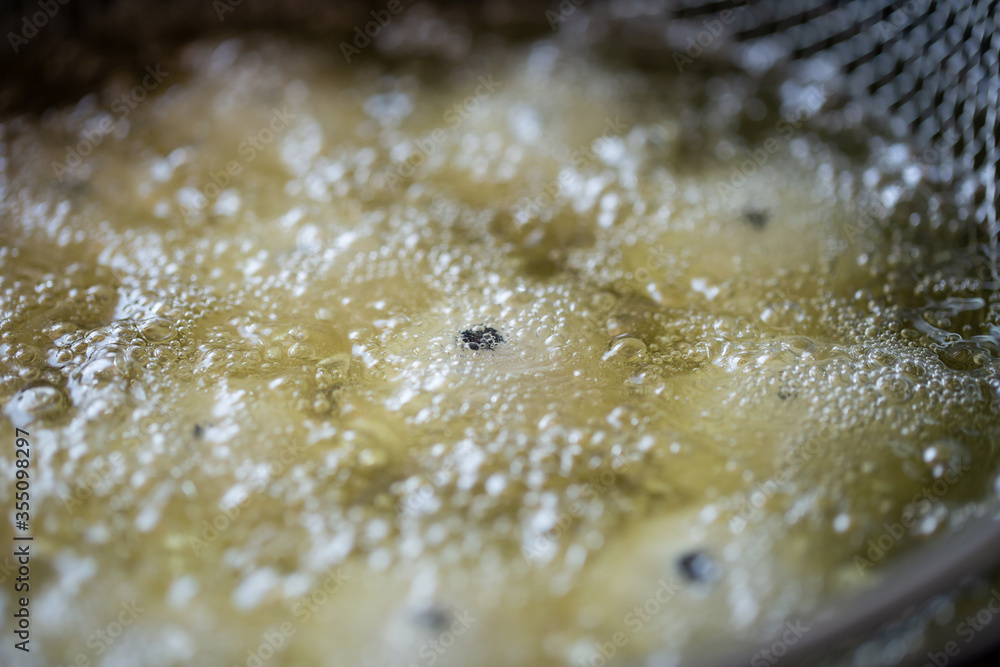 Preparation of Puff pastry dough for the Fried Chinese pastry