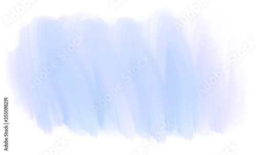 Abstract background watercolor purple violet  blue with smudge strokes and splashes.