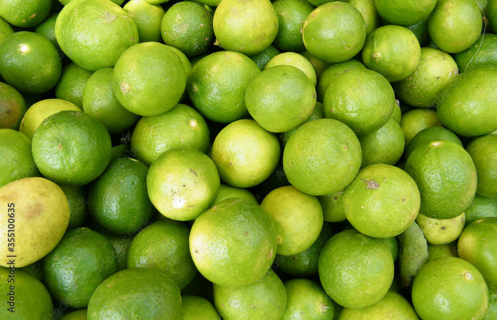 Fresh Juicy Limes in Local Market Sri Lanka Fresh Juicy Limes in Local Market Sri Lanka