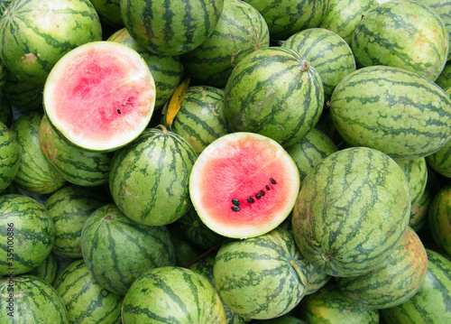 Watermelon heap 