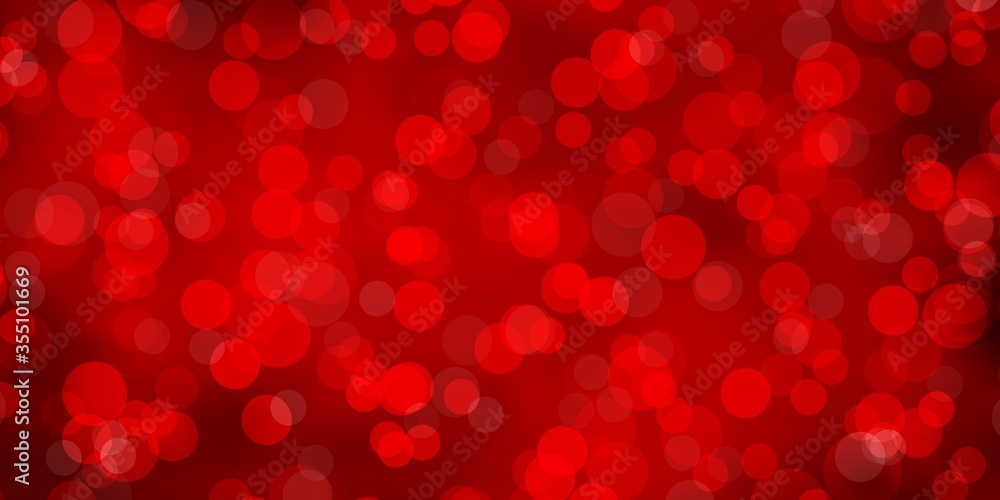 Dark Orange vector pattern with spheres. Modern abstract illustration with colorful circle shapes. Pattern for wallpapers, curtains. Dark Orange vector pattern with spheres. Modern abstract illustration with colorful circle shapes. Pattern for wallpapers, curtains.