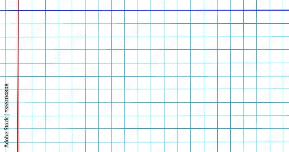 Panorama financial business education grid paper note concept background. Panorama financial business education grid paper note concept background.