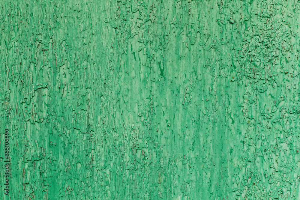 Obraz premium Teal painted wall texture background, design pattern template