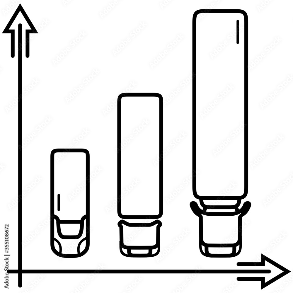 business logistic vector icon in outlines business logistic vector icon in outlines