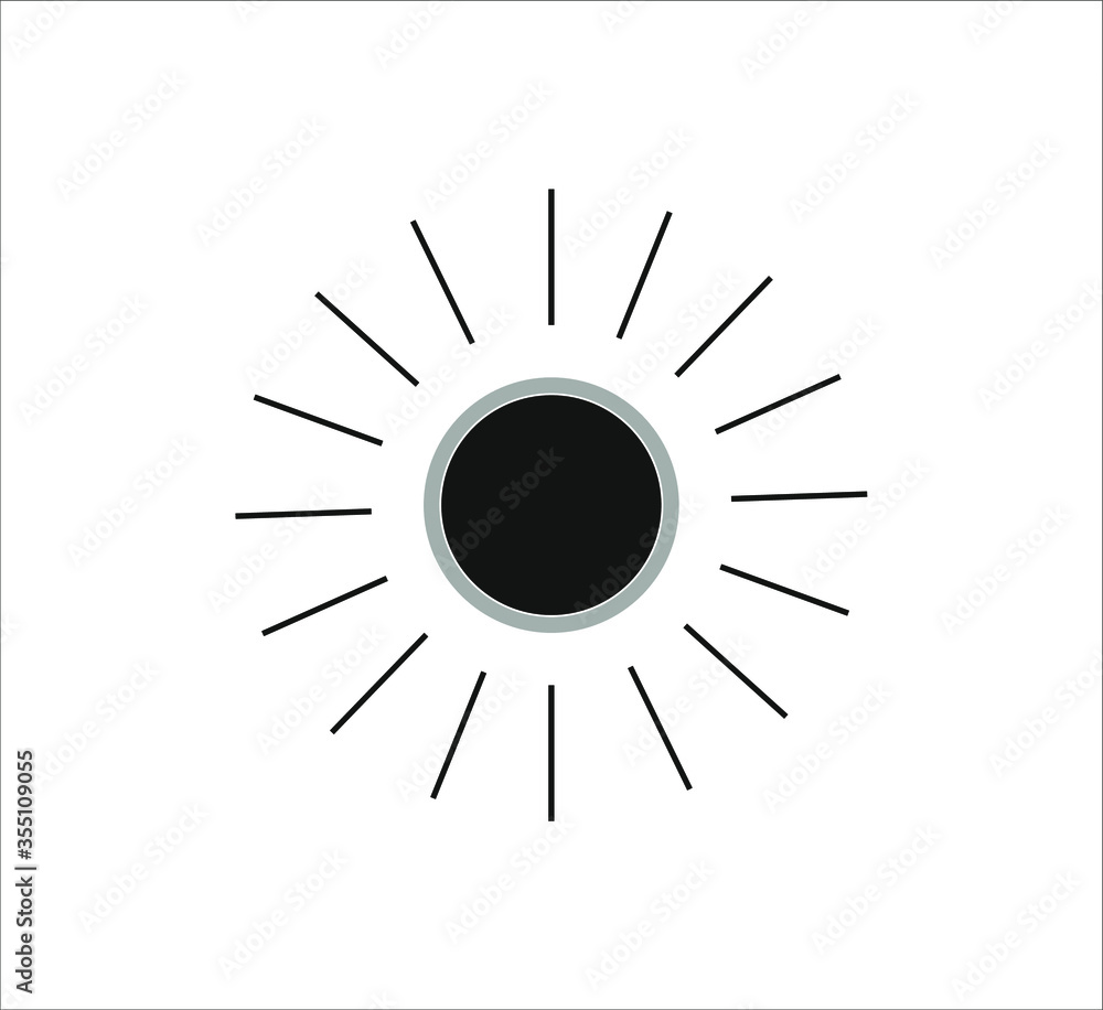 sun icon. illustration for web and mobile design. sun icon. illustration for web and mobile design.