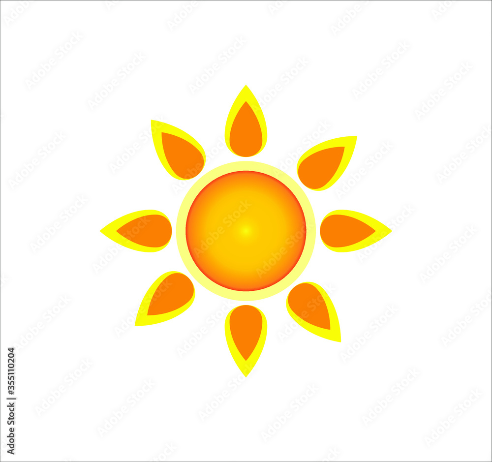 sun icon. illustration for web and mobile design. sun icon. illustration for web and mobile design.