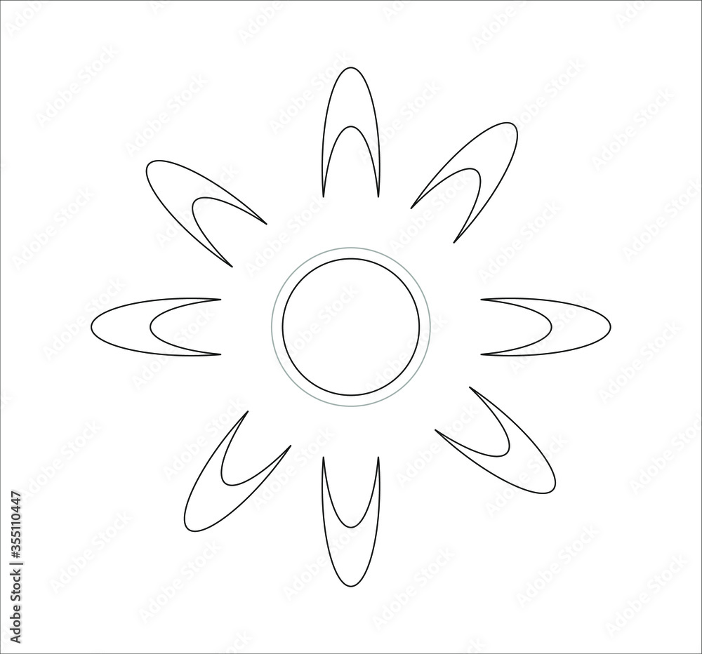 sun icon. illustration for web and mobile design. sun icon. illustration for web and mobile design.