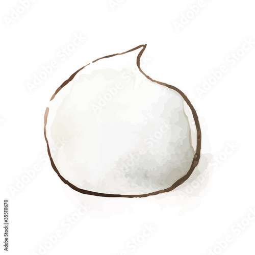 手描きイラスト：泡