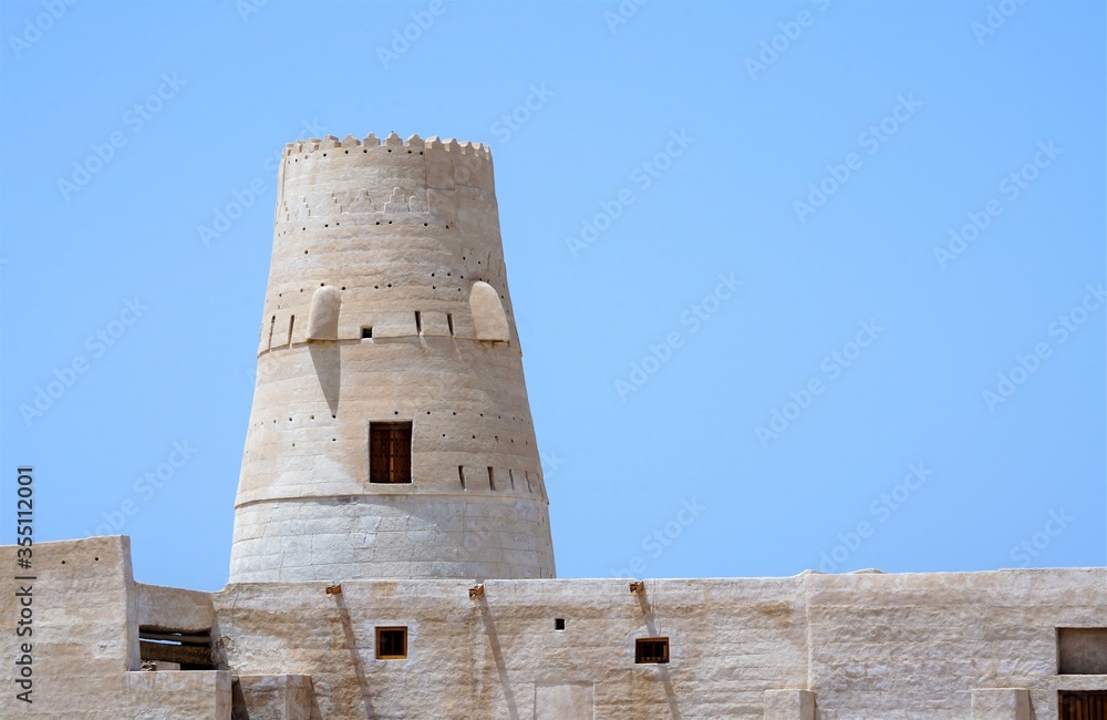watch tower of the Arabic heritage village