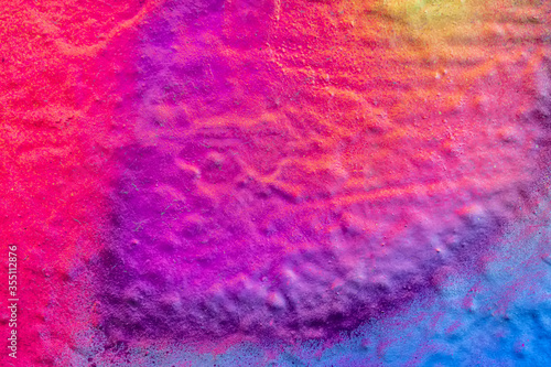 Wallpaper Mural Art under ground. Beautiful street art graffiti background. The wall is decorated with abstract drawings house paint. Modern style urban culture of street youth. Abstract picture on wall Torontodigital.ca