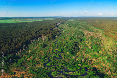 Aerial drone panoramic pict...
