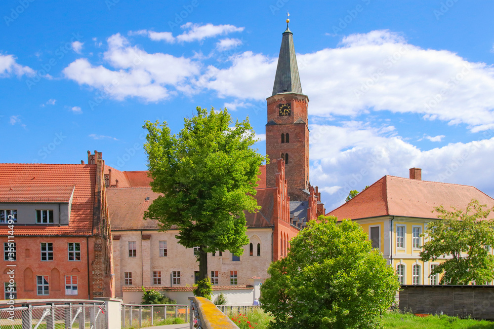 Obraz premium Brandenburg cathedral, cathedral island, Brandenburg an der Havel - Germany