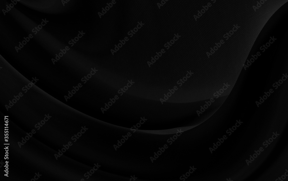 Black gray satin dark fabric texture luxurious shiny that is abstract silk cloth background with patterns soft waves blur beautiful. Black gray satin dark fabric texture luxurious shiny that is abstract silk cloth background with patterns soft waves blur beautiful.