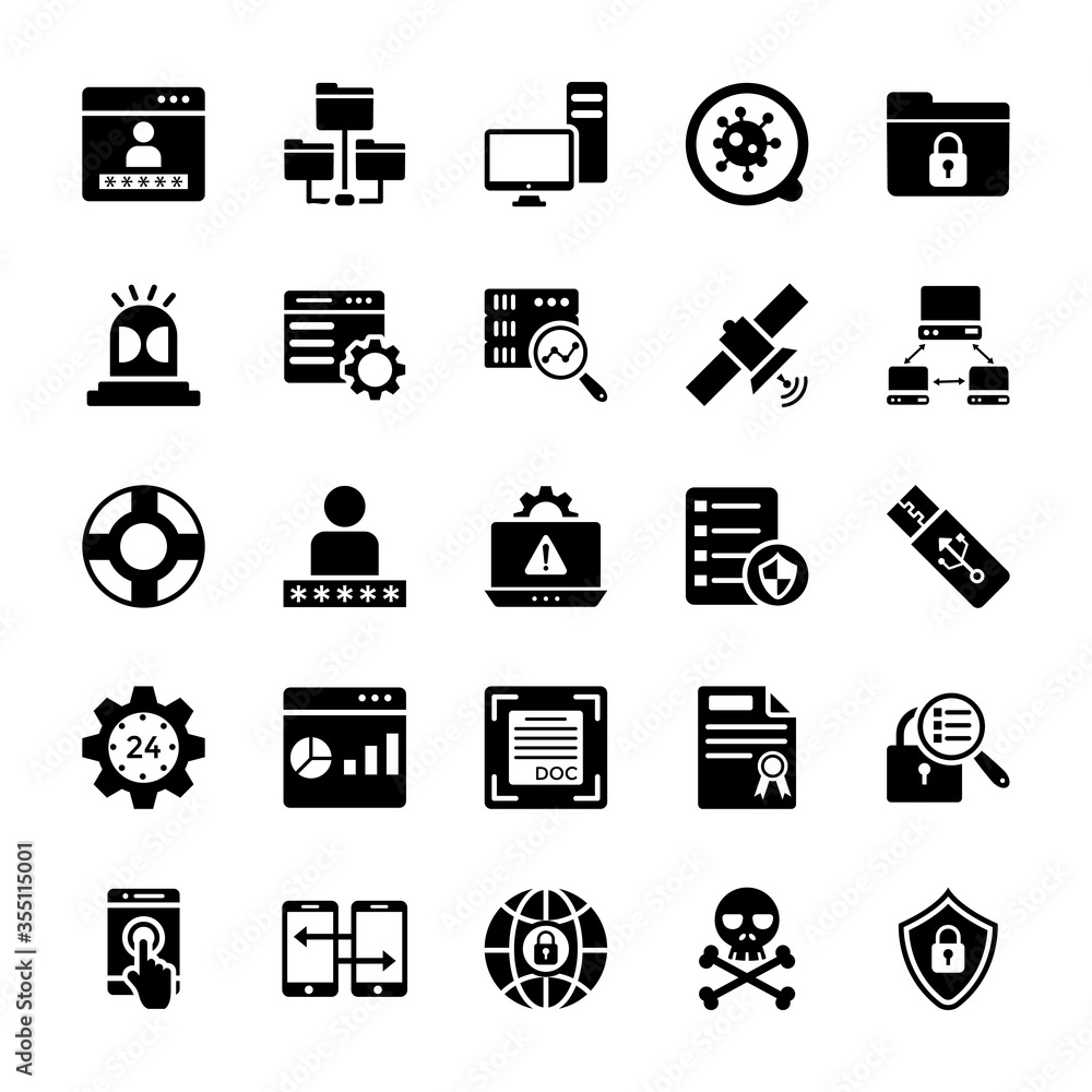 Technology Vector Icons Pack Technology Vector Icons Pack