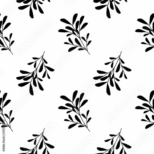 Seamless Pattern With Floral Motifs able to print for cloths, tablecloths, blanket, shirts, dresses, posters, papers. photo