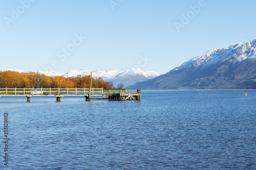 Glenorchy at the northern end of Lake Wakatipu in the South Island region of Central Otago  New Zealand