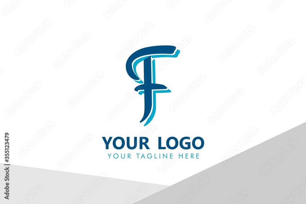 Obraz premium Alphabet Business Logo Template