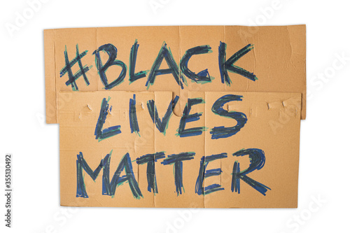 #blacklivesmatter black lives matter carton cartel sign text racism protest riot