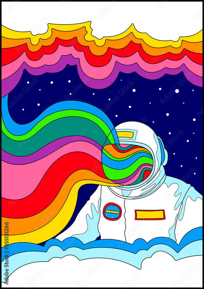 psychedelic astronaut