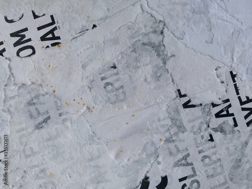 Fond affiches déchirées