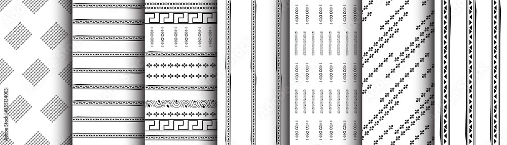 Set fasion black line on white backgraund with egypt motif Seamless pattern for fabric, print, wallpaper, packaging. Strocke trandy design. Set fasion black line on white backgraund with egypt motif Seamless pattern for fabric, print, wallpaper, packaging. Strocke trandy design.