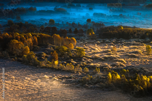 PANORAMA MATTUTINO SULLA VALLE DELL'ADDA