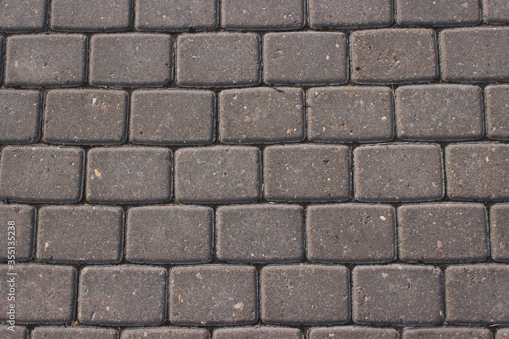 Obraz premium stone block pavement
