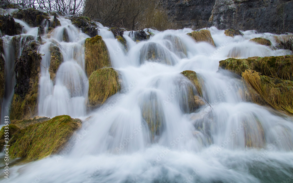 Obraz premium waterfall in the mountains