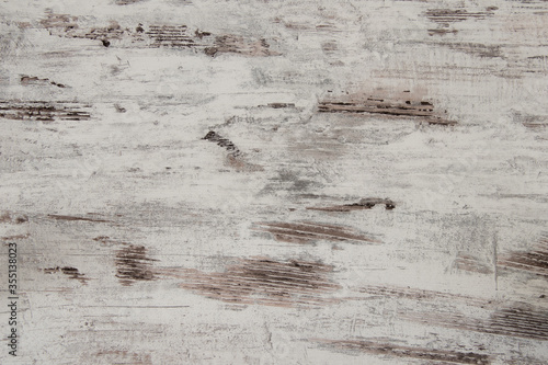 Tischplatte Holz weiß