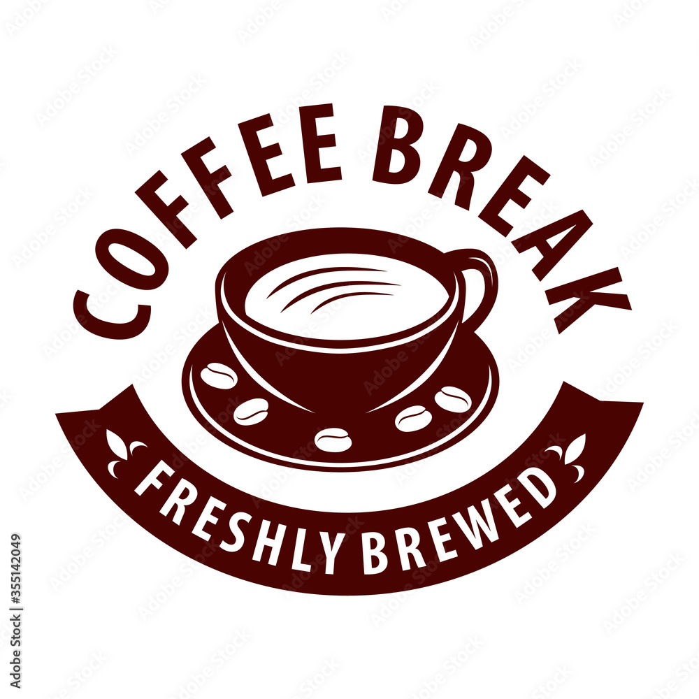 Coffee shop logo design template. Retro coffee emblem. Vector art. Coffee shop logo design template. Retro coffee emblem. Vector art.