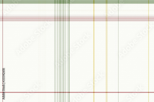 Seamless textile pattern, with White, Green, Yellow Color Mixed  Textile clothing pattern with horizontal and vertical stripes