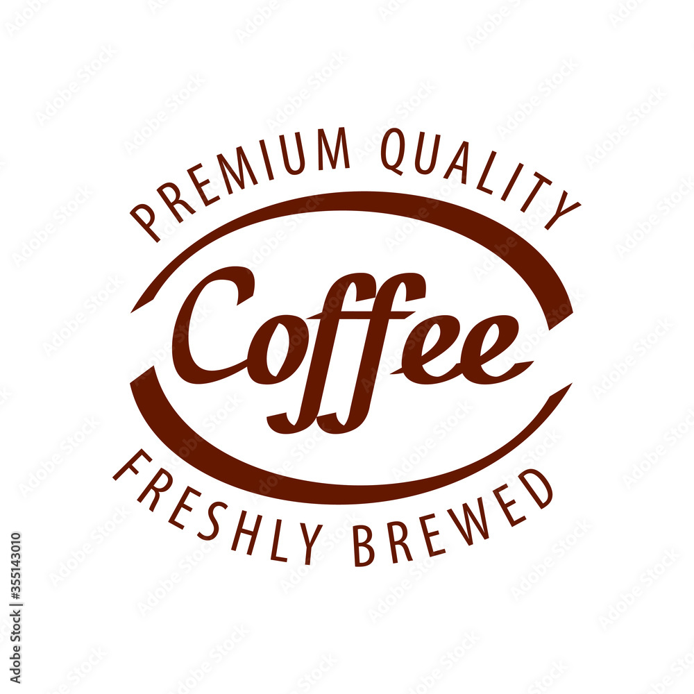 black coffee vintage logo design, icon, hot, menu, espresso, emblem