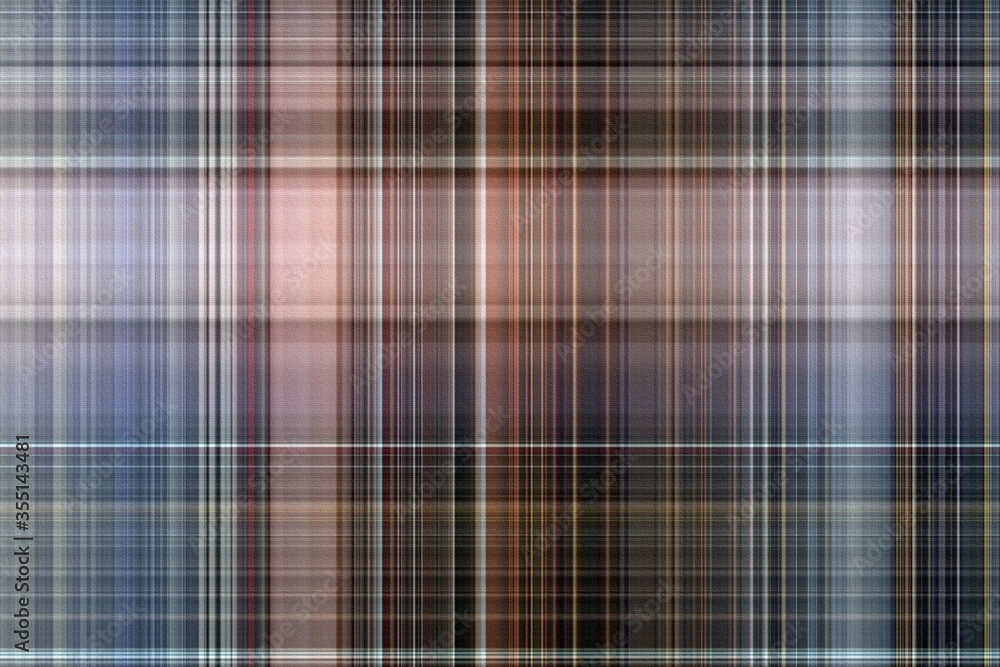 Seamless textile pattern, with Brown, Purple Color Mixed  Textile clothing pattern with horizontal and vertical stripes