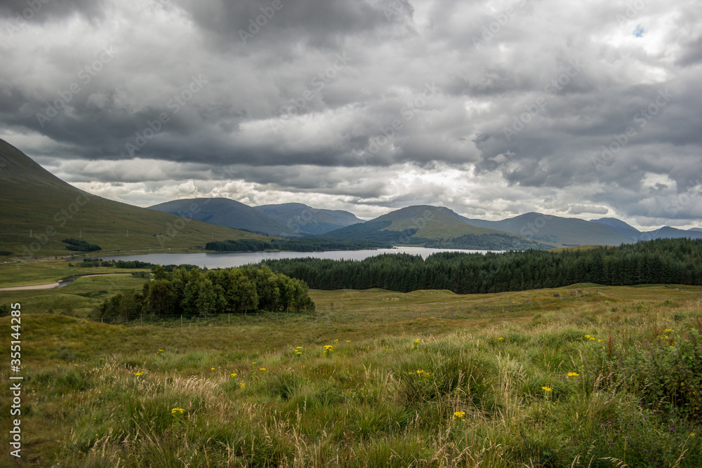 Fototapeta premium Loch Tulla in Scotland