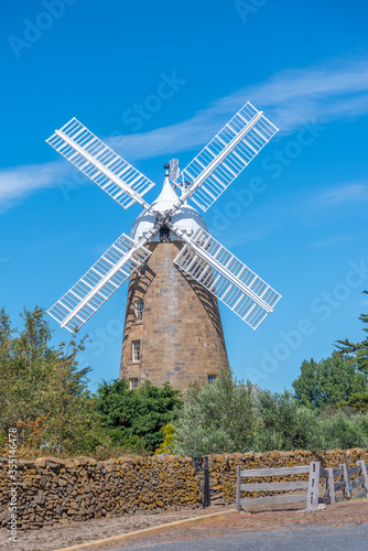 Callington mill at Oatlands, Tasmania, Australia photo