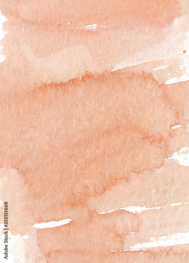 Fototapeta premium Watercolor abstract pink background, hand drawn watercolour classic texture