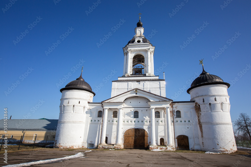 The ancient monastery in Rostov the Great - Epiphany Avraamiev convent