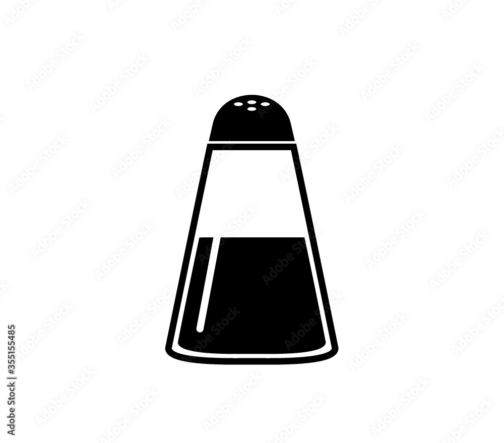 Salt icon vector. Pepper icon, pepper vector. Salt vector illustration. Salt icon vector. Pepper icon, pepper vector. Salt vector illustration.