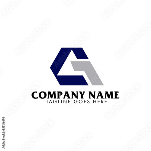 A&G LOGO TEMPLATE VECTOR. GOOD USE FOR BUSINESS BRANDING IDENTITY.