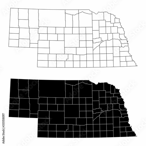 Nebraska County Maps photo