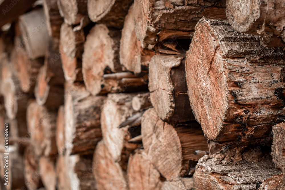 stack of firewood stack of firewood