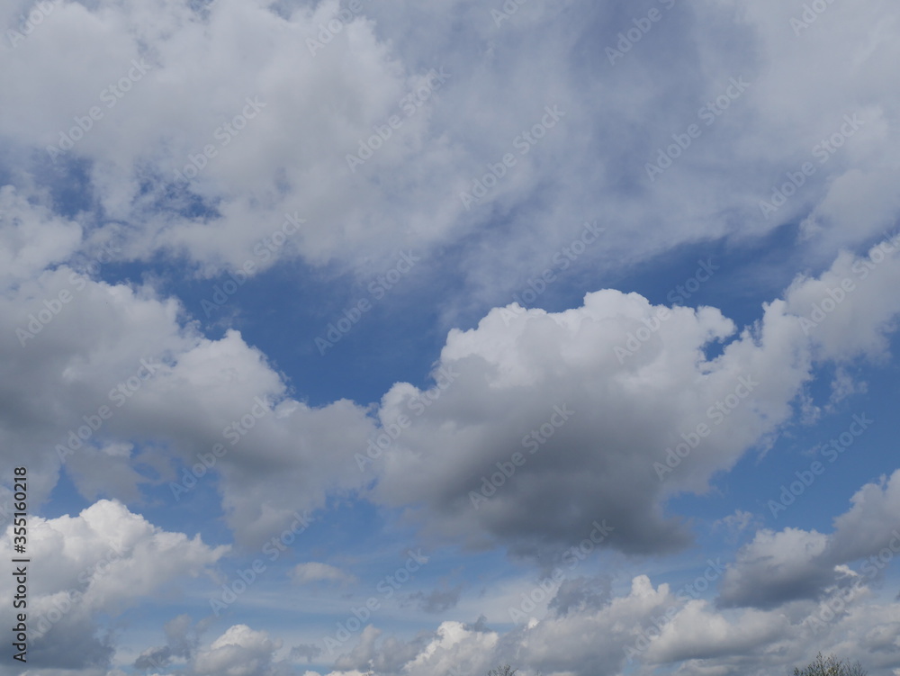 Fototapeta premium blue sky with clouds