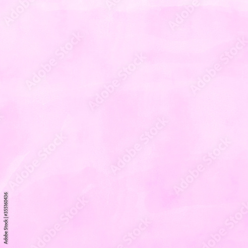 Pink ink and watercolor textures on white paper background. Dry and wet brush stroke effects.