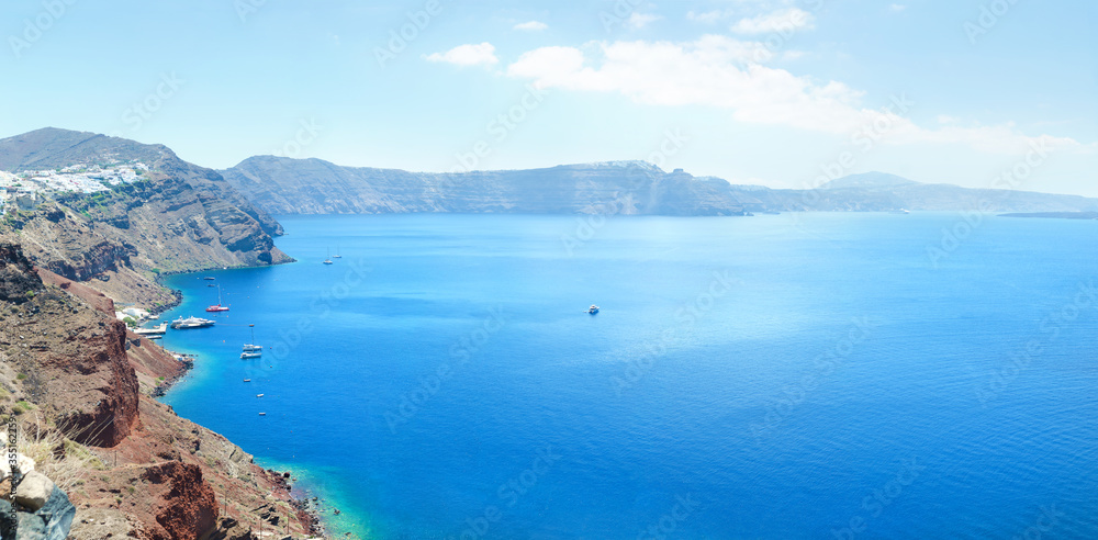 Caldera at Oia island Santorini