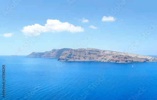 Caldera at Oia Santorini Greece